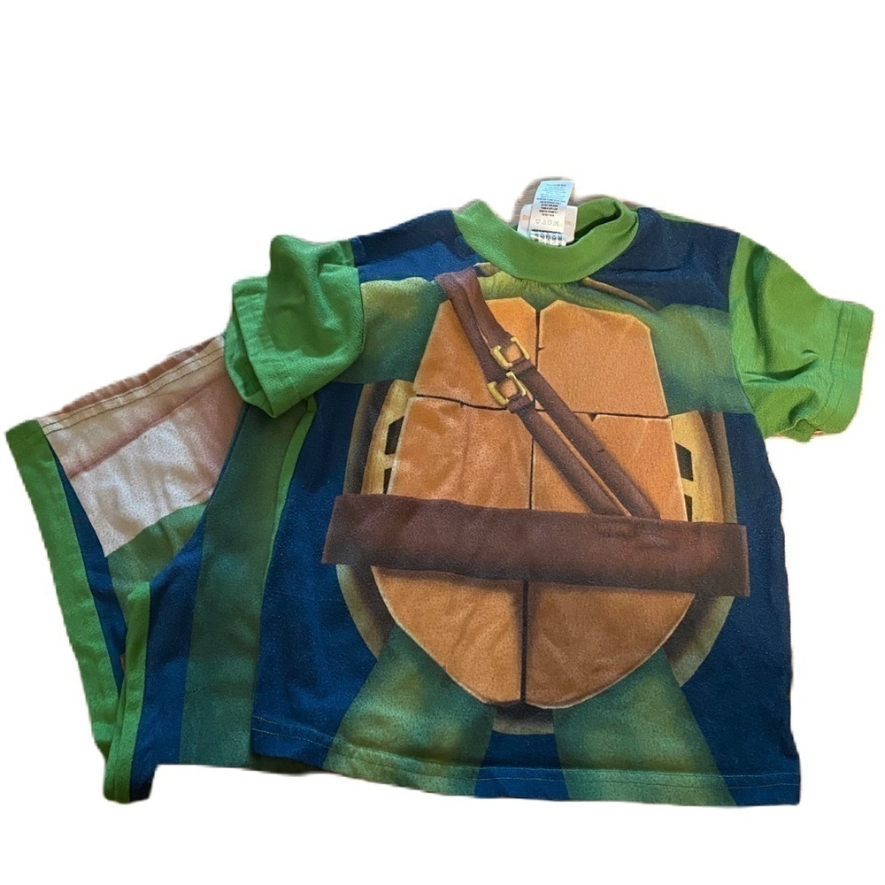 Teenage Mutant Ninja Turtles Pajama Set Small Green Kids